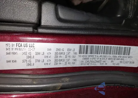2018 Jeep Grand Cherokee Laredo E 4X4 from USA, damaged, VIN 1C4RJFAG4JC240672